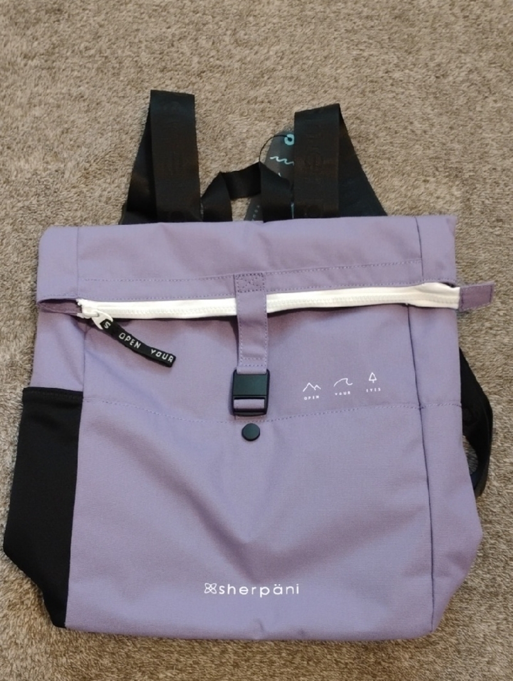 Sherpani Miyako Iris Fold Over Backpack NWT